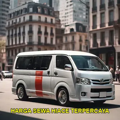 harga sewa hiace terpercaya